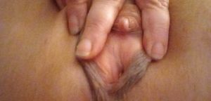 Showing off my tight pussy