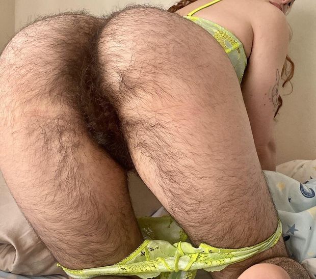now that's a hairy ass
