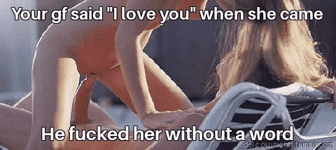 Your gf is just another fucktoy he has