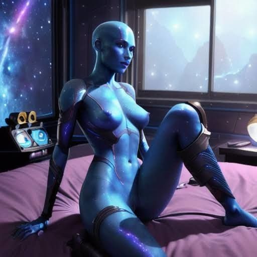 Blue weird galactical whores deserve to be creampied too