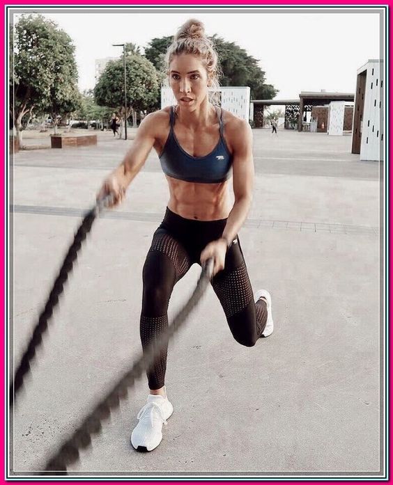 athletic woman