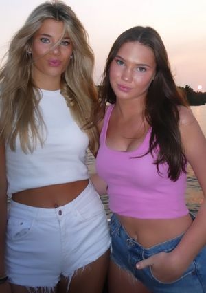 Mya & friend looking beautiful