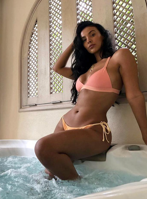 Maya Jama - Sexy Hot Tub Pic