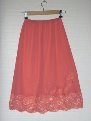 My Very Lacy Vintage Vanity Fair Half Slip is So Silky Soft!