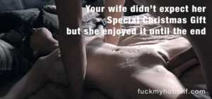 Hotwife enjoying herself.