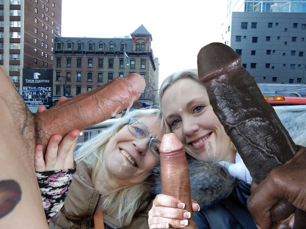 Cock for Carrie and mum in NYC