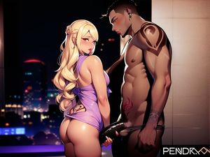 Wife about to be fucked by superior