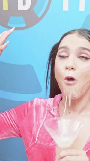 Min Galilea-3 Highlight Edit 2- If You Listen Closely, You Can Actually Hear the Cum Hit the Back of Her Throat at 0:12