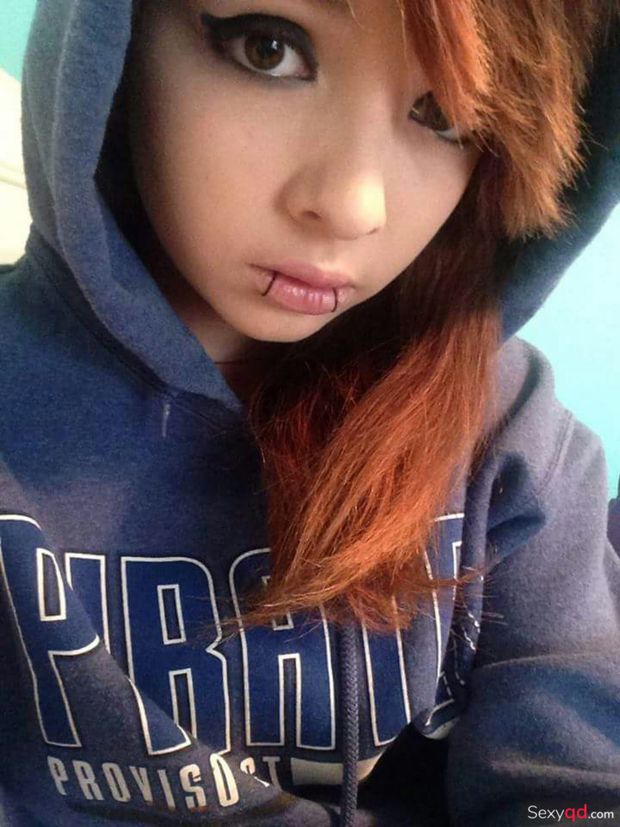 Cute emo teen