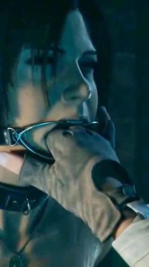 Pene de goma negra 3d