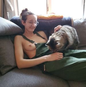 You'd slam this nerd in a heartbeat