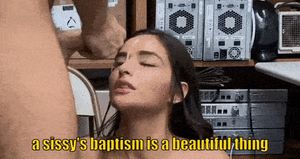 sissy baptism for the church of cock worship