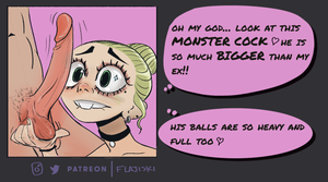 Hooked on big cock and balls