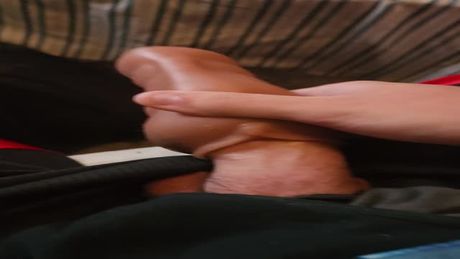 Thick 7" dick stretches Mia Khalifa fleshlight