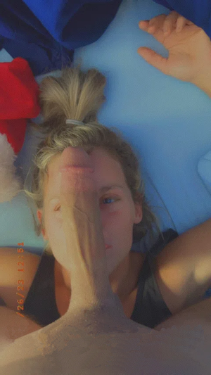 Blonde teen about to have fun [Edited]