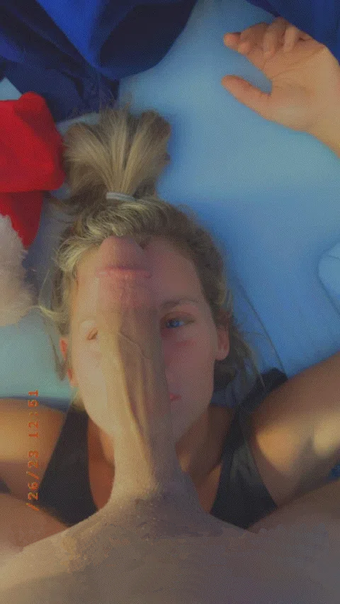 Blonde teen about to have fun [Edited]