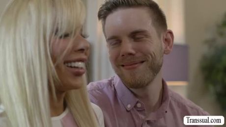 Huge bosom TS analed by friends boyfriend