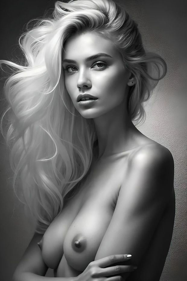 AI Greyscale Beauty 2