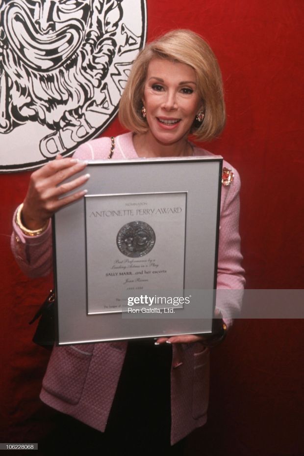 Brand of humor aside, she was award worthy.