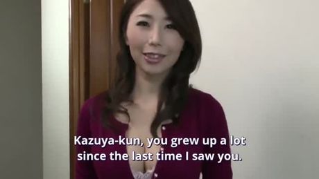 (English subbed) Naughty Night Life Between A Busty Aunt And gofy Ayumi Shinoda1