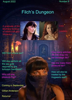 Lucy Lawless's front page for Filch's Dungeon