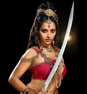 Princess with Tulwar