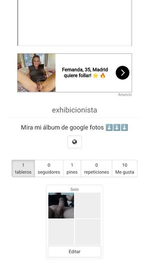 En mi tablero, en la bola del mundo podrás ver todas mis fotos y vídeos