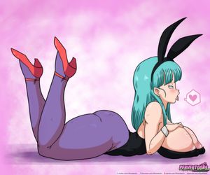 Copyright dragon ball dragon ball z Character bulma bulma (dragon ball) bulma briefs Artist riffsandskulls