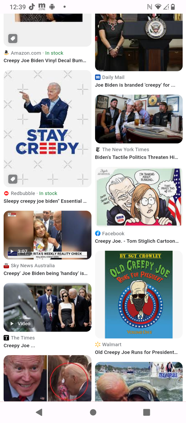 Creepy joe