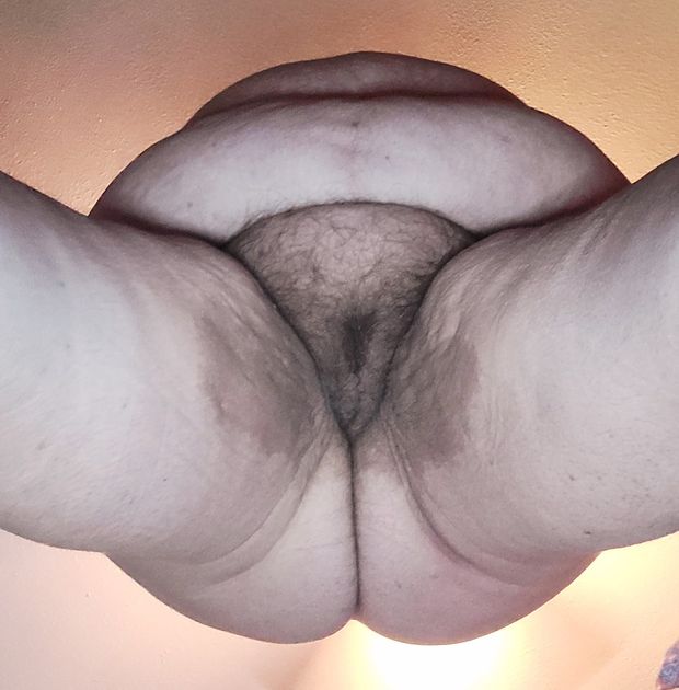 BBW about to sit her pussy on my face.