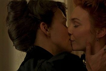 Keira Knightley & Eleanor Tomiinson in Collette