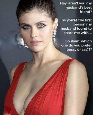 Husband shares wife with friends