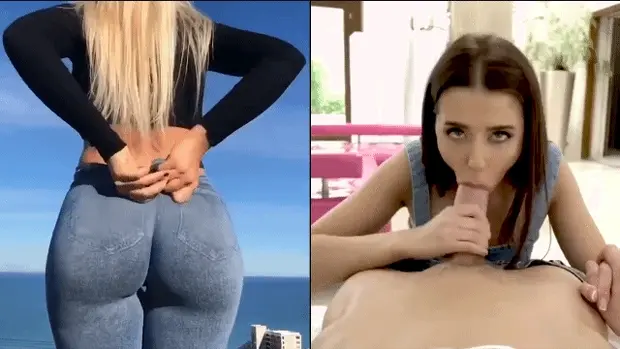 Ass jiggle all day