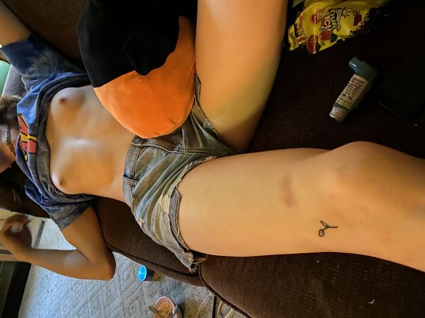 Relaxing for viewing pleasure