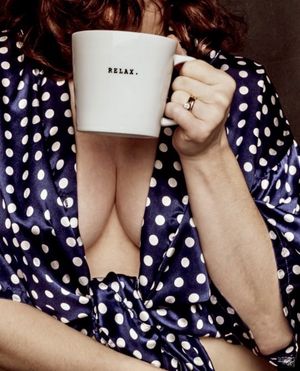 Morning coffee for wife and mom.