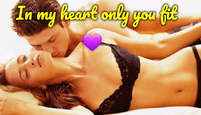 In my heart only you fit