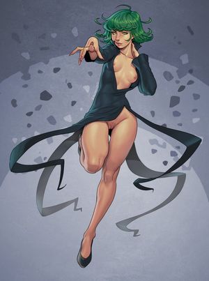 tatsumaki (one-punch man) drawn by blanclauz