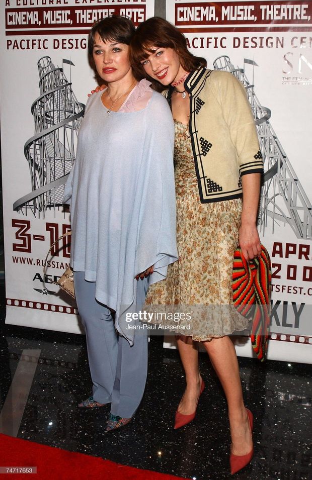 Galina & Milla Jovovich