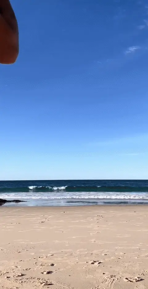 Hot pawg on beach