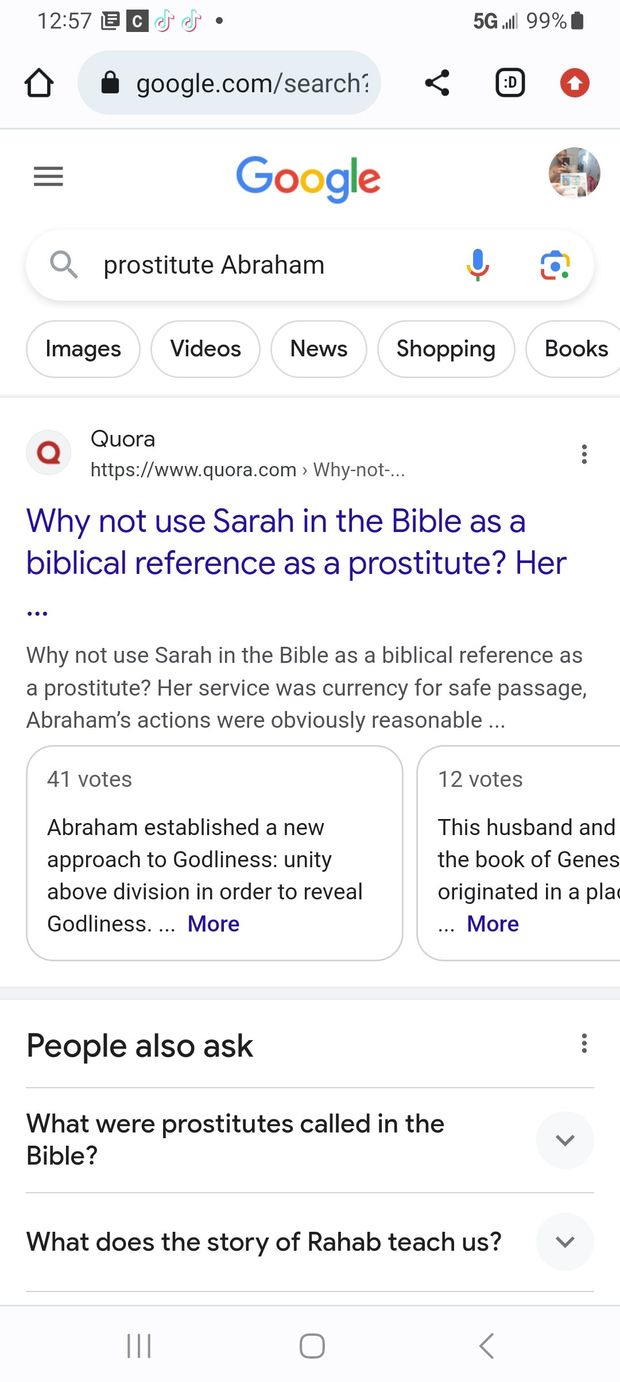 The man of God that had relationships with a prosti