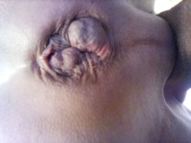 Here is my well used anus, hoping to make it bigger