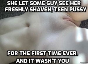 "Oh I was still immature and I liked him" :(