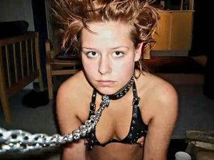 Collared and leashed