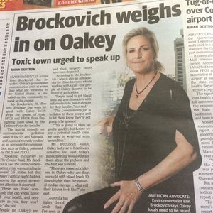 The tenacious blonde strikes.