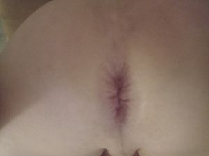 My anus wild stretched after my big black dildo