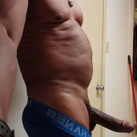 Daddy and his huge BBC.  lookin delicious mmm