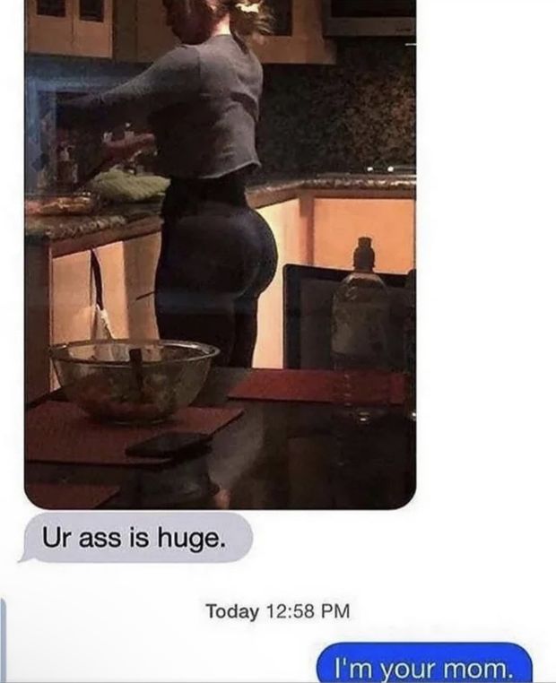 big butt mom