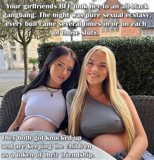 Offspring from a gangbang