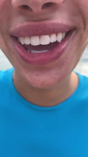 James Charles in a sexy swimsuit