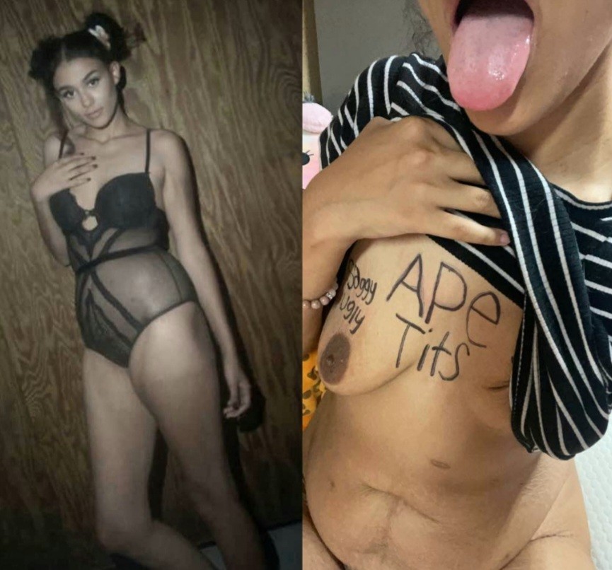 Humiliated slave